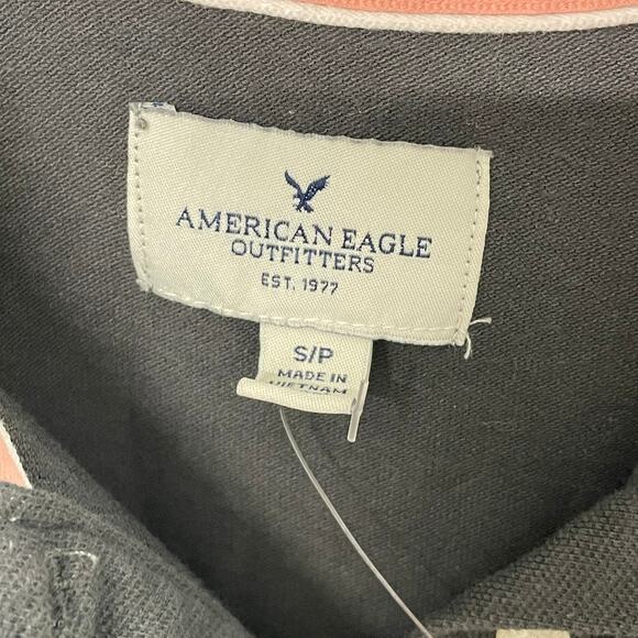 American Eagle Oufitters Brown Womens Polo S NWT - Picture 5 of 6